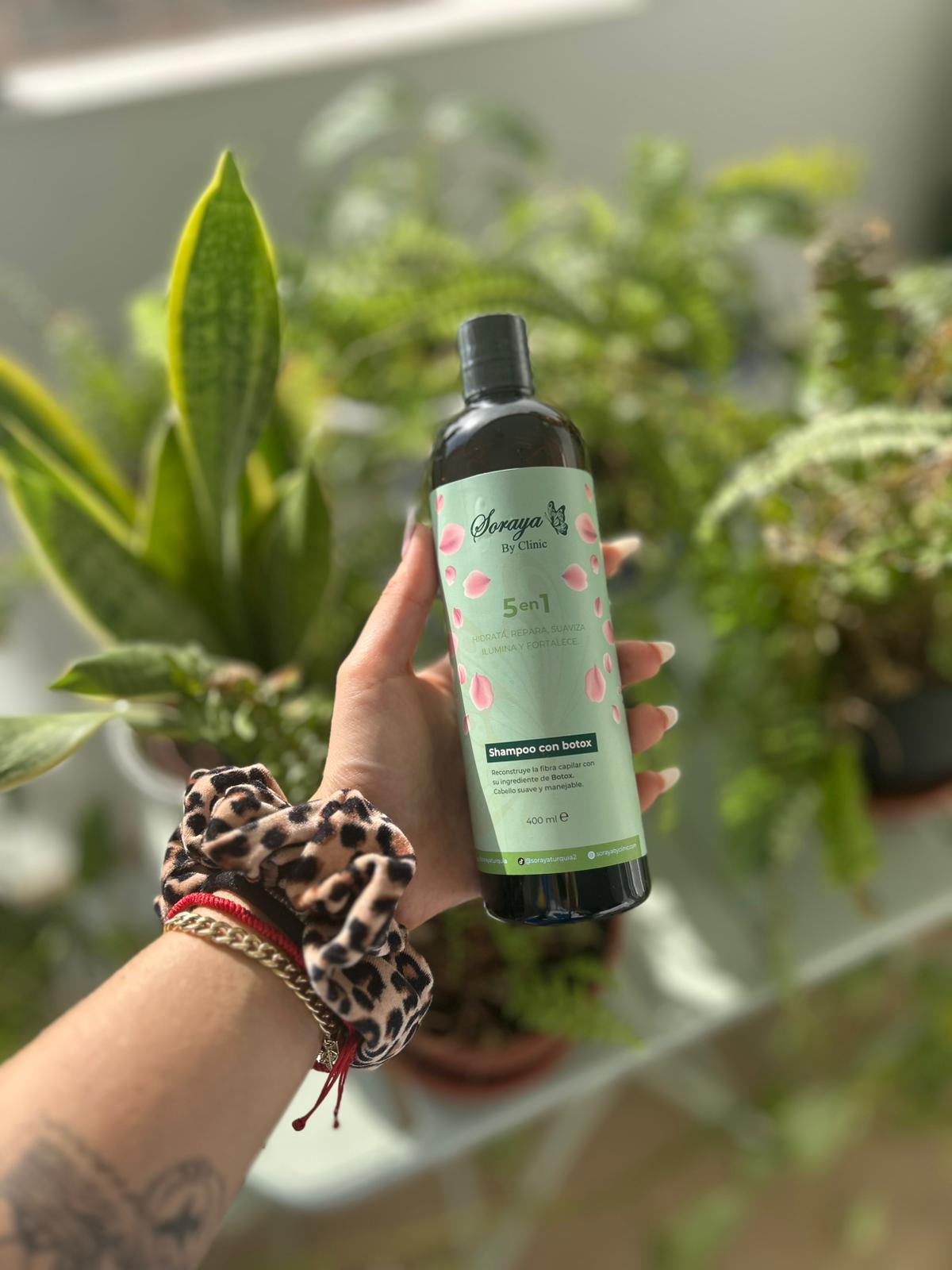 shampoo con botox imagen verde