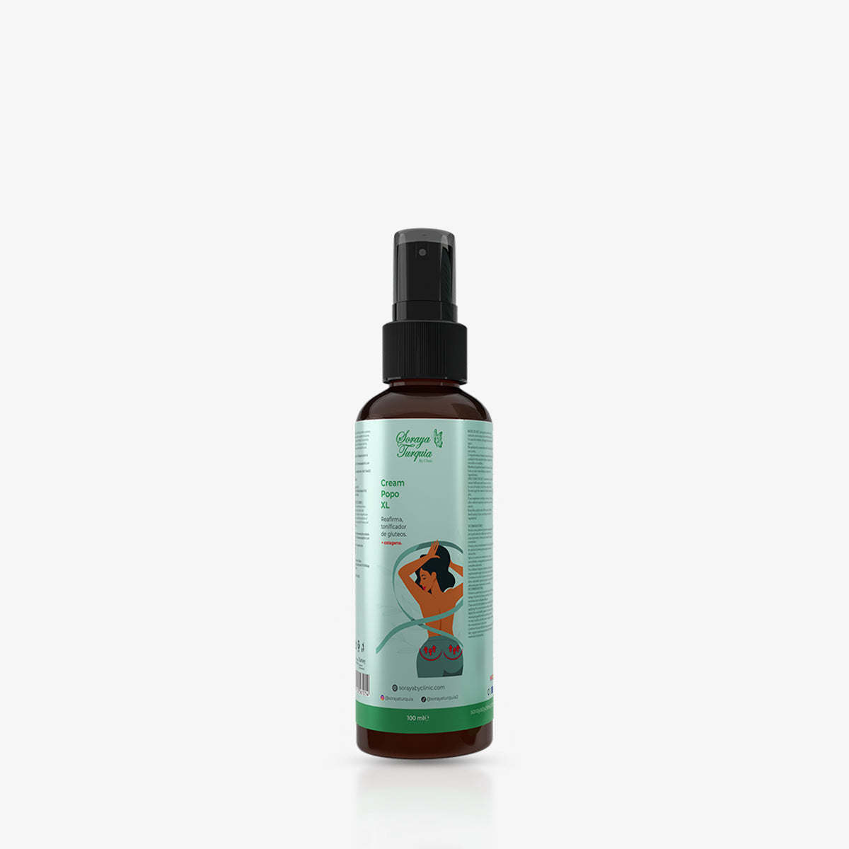 Logra unos glúteos más firmes y voluminosos con Cream Popo XL. Crema avanzada, realzar su figura