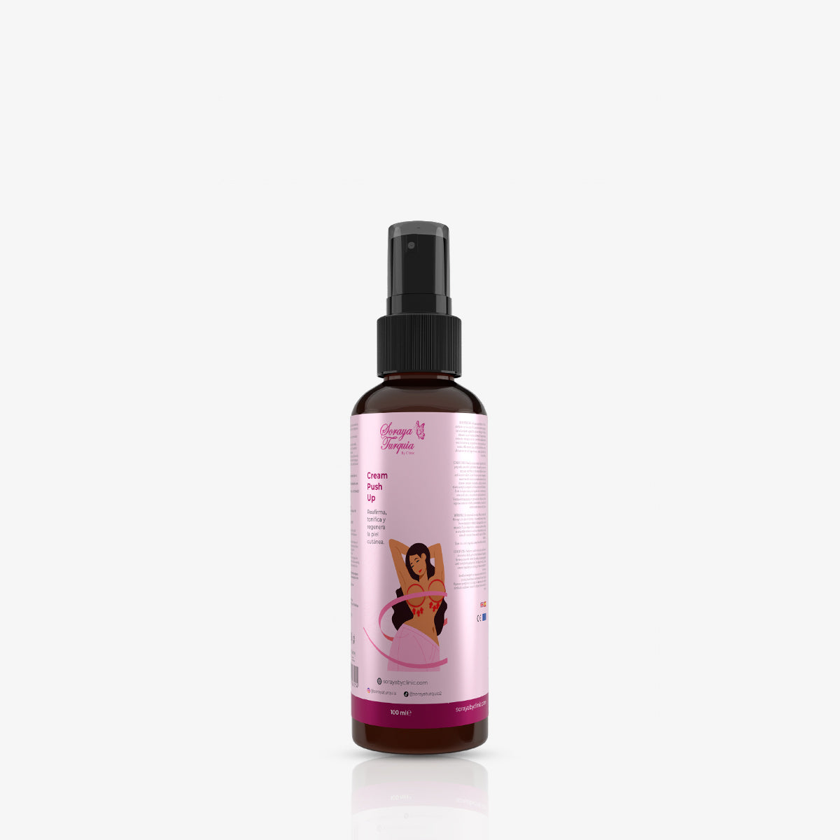 Cream Push Up crema reafirmante para pecho y escote, Soraya by Clinic