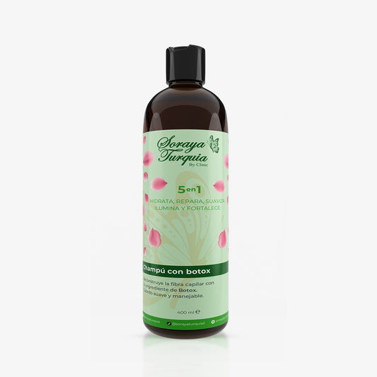 Shampoo para cabello, hidrata, repara suaviza y fortalece. pelo suave y manejable. 