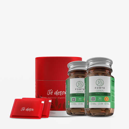 2 Forte Pills + Detox Tea