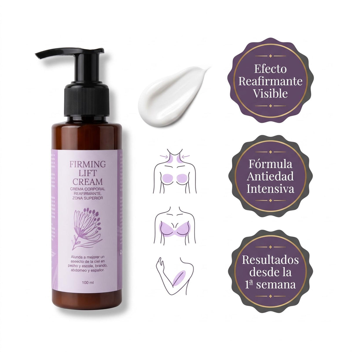 firming lift cream  - Reafirmante para pecho, escote, brazos, abdomen y espalda