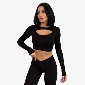 Set deportivo escultor top y leggings cintura alta, Soraya by Clinic