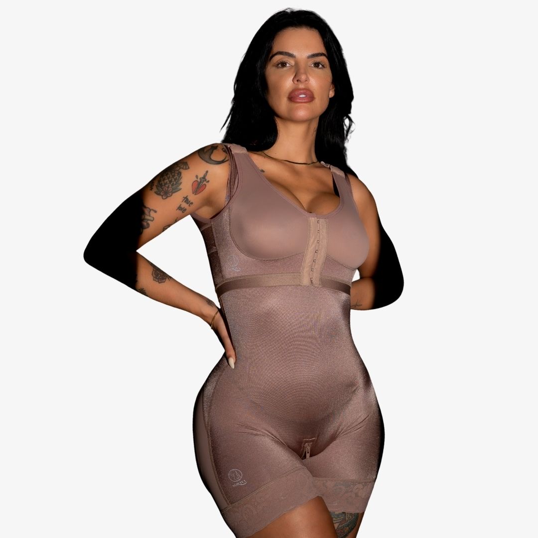 Faja Ferrari con manga sisa que estiliza hombros y espalda, Soraya by Clinic