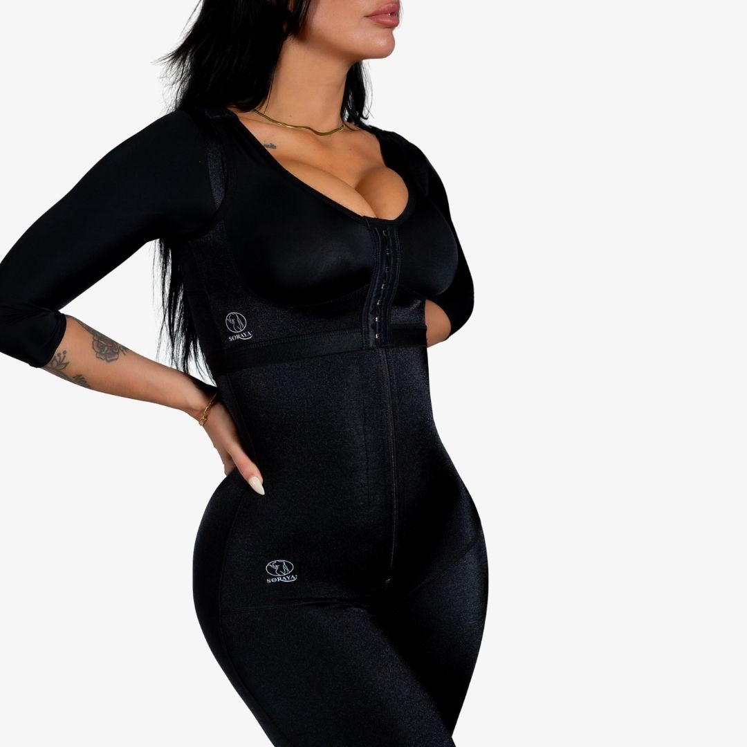Faja Full Body con diseño largo para máxima cobertura y firmeza, Soraya by Clinic