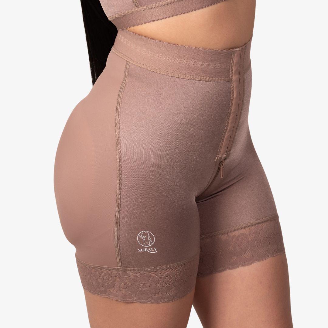 Faja Short Kim con realce natural interno de glúteos, Soraya by Clinic