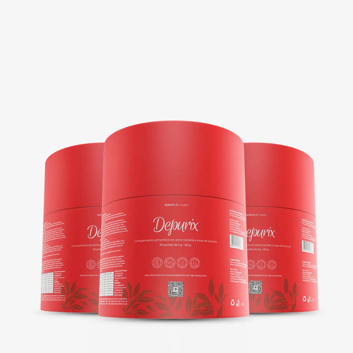 Depurix, pack de 3 unidades