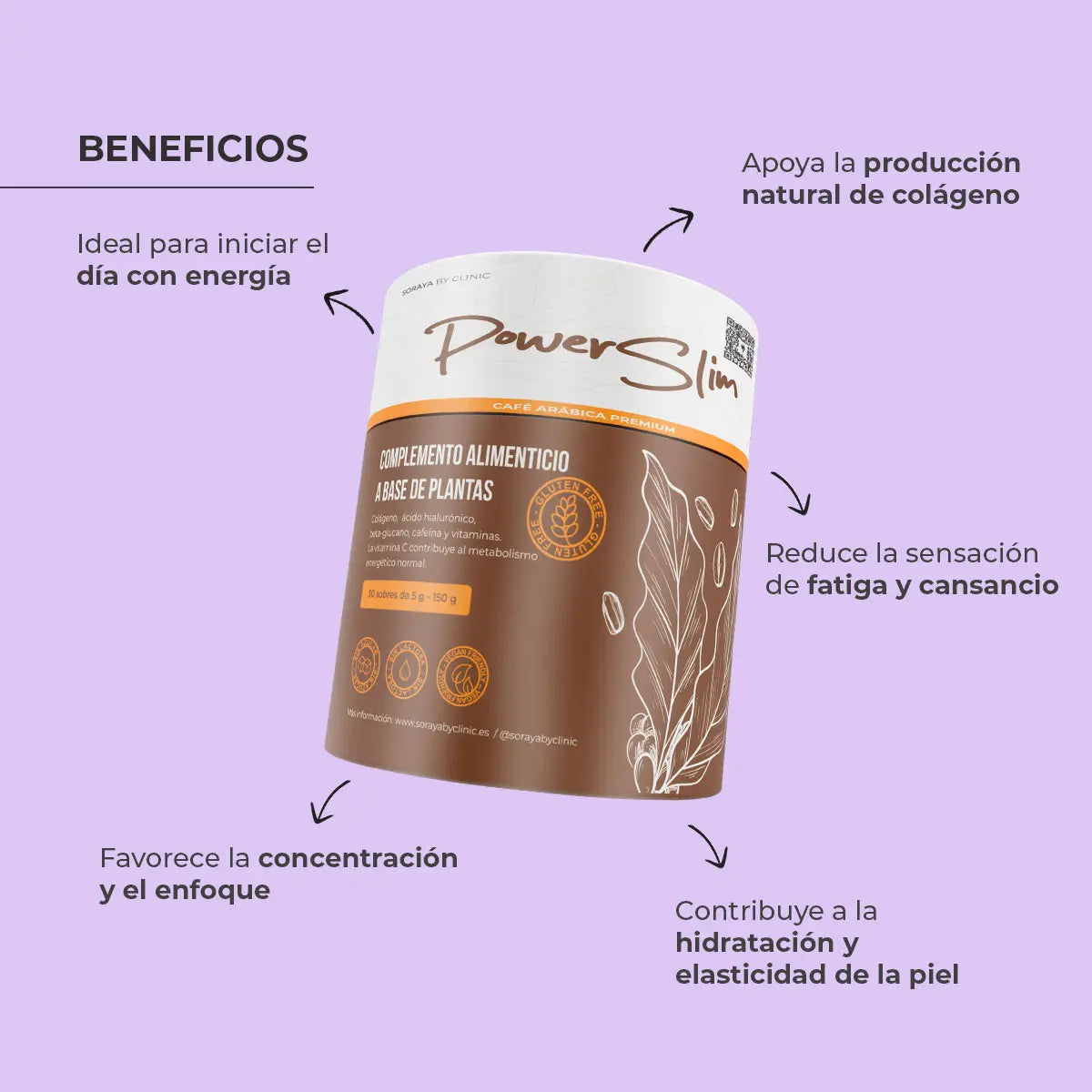 PowerSlim con colágeno y ácido hialurónico, Soraya by Clinic